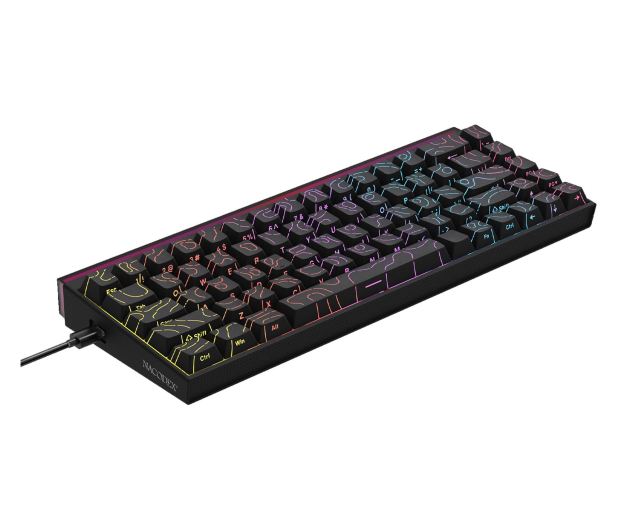 Ajazz NK68 Red Switch czarna - 1536377 - zdjęcie 4